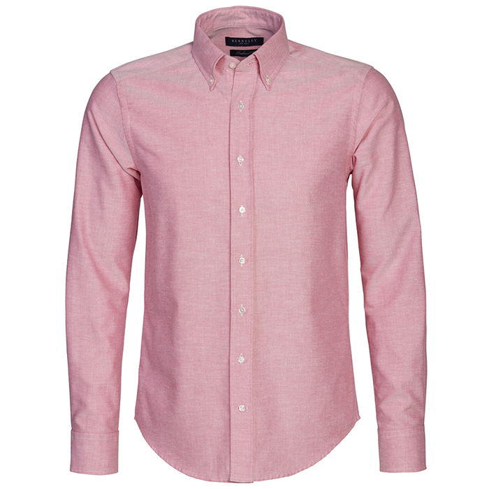 Berkeley | Porto Oxford Tailored | Herreskjorte Rød